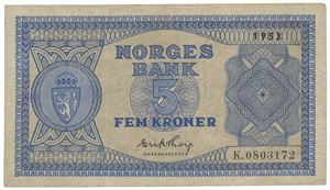 5 kr 1953