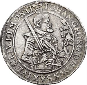 Johann Georg I, taler 1627, Dresden