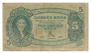 5 kroner 1913. D7633374