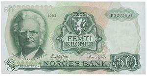 50 kroner 1983. P5203037.