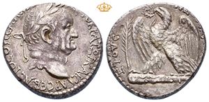 SYRIA, Seleucis and Pieria. Antioch. Vespasian, AD 69-79. AR tetradrachm (14,47 g).