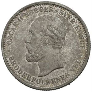 2 kroner 1890. Ex. Eric P. Newman part III Heritage World Coin Auction, New York 15/1-2014 nr.30901