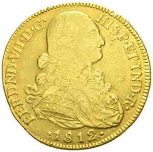 Ferdinand VII, 8 escudos 1812.