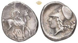 EPEIROS, Ambrakia. Circa 360-338 BC. AR stater (21 mm; 8,25 g)