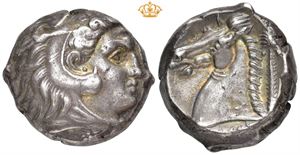 AR Tetradrachm, circa 300-289 BC