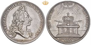 Frederik IVs salving 1700, sølv