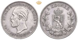 2 kroner 1890