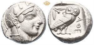 ATTICA, Athens. Circa 475-465 BC. AR tetradrachm (17,10 g).
