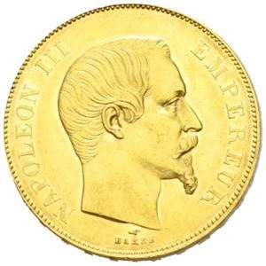 Napoleon III, 50 francs 1855 A.