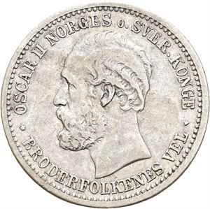 1 krone 1889