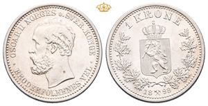 Norway. 1 krone 1898