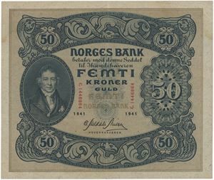 50 kroner 1941. C.1446964.