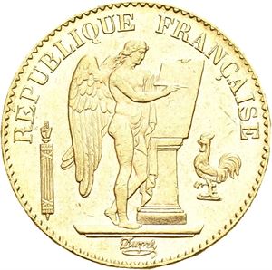 3. republikk, 20 francs 1896 A