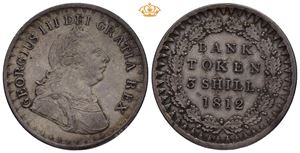 Bank Token 3 shillings 1812