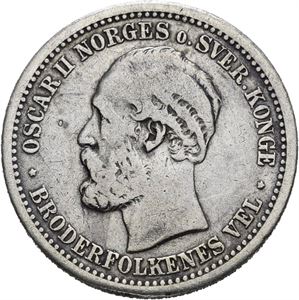 1 krone 1878. Riper/scratches