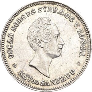 OSCAR I 1844-1859 1/2 speciedaler 1849