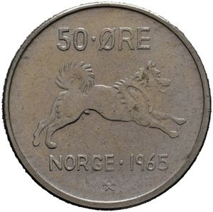 50 øre 1965.
