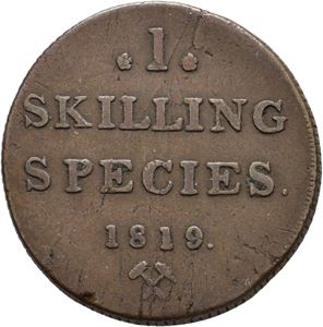 1 skilling 1819