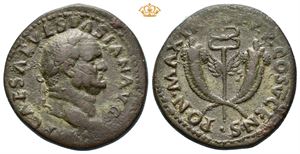 Vespasian. AD 69-79. Æ dupondius (copper, 11,61 g).