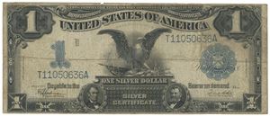 1 dollar 1899. Silver Certificate. No. T11050636A