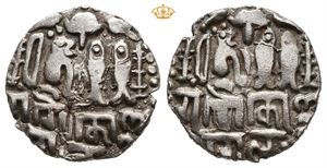 Chola konger. Rajaraja I, 985-1014. AR Kahavanu (20 mm; 4,21 g). Ukjent myntsted
