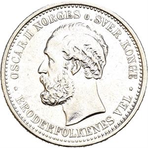 1 krone 1894. Renset/cleaned