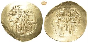 Isaac II Angelus. First reign, AD 1185-1195. AV hyperpyron (4,23 g)