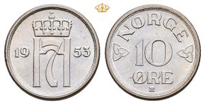 10 øre 1953