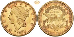 20 Dollars 1877 CC