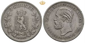 2 kroner 1887