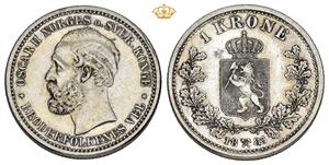 1 krone 1885