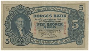 5 kr 1942