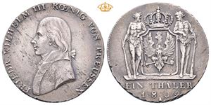 Germany. Preussen, Friedrich Wilhelm III, taler 1802 A