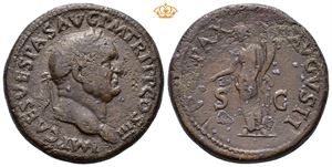 Vespasian. AD 69-79. Æ sestertius (24,69 g).