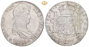 Ferdinand VII, 8 reales 1820 JP