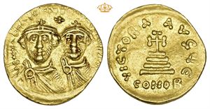 AV Solidus 616-625 AD