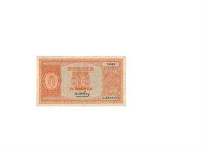 10 kroner 1949. L2394082