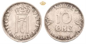 Norway. 10 øre 1912
