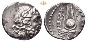 CARIA, Myndos. 2nd century BC. AR drachm (3,48 g)
