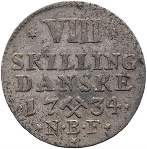 8 skilling 1734
