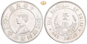 China. Sun Yat-sen, dollar u.år/n.d. (1912)