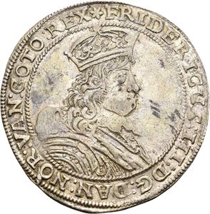 FREDERIK III 1648-1670 Speciedaler 1657. S.21