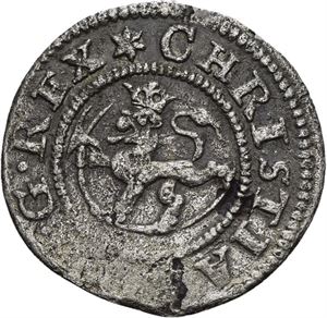 CHRISTIAN V 1670-1699. CHRISTIANIA. 2 skilling 1673. S.45