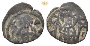 John VIII Palaeologus, AD 1425-1448. Æ follaro (15 mm; 0,58 g)