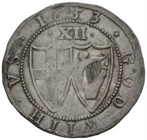 Commonwealth, shilling 1653