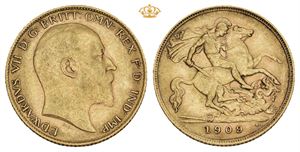 1/2 sovereign 1909