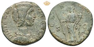 Didia Clara. Augusta, AD 193. Æ sestertius (14,94 g).