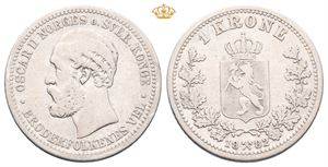 Norway. 1 krone 1882
