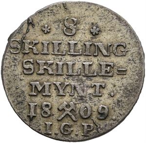8 skilling 1809