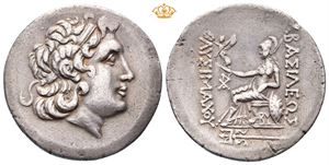 KINGS of THRACE. Lysimachos, 305-281 BC. AR tetradrachm (16,53 g)